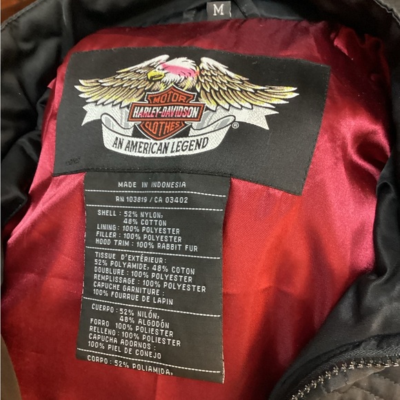 Harley Davidson jacket ladies medium - Picture 6 of 6
